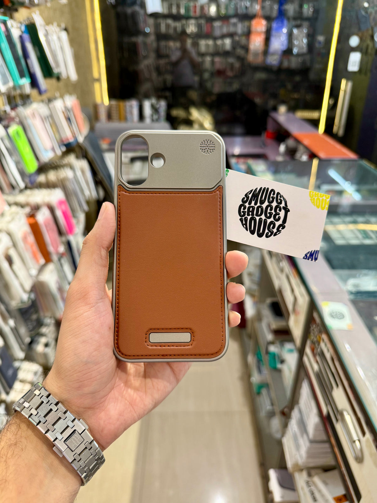 Frameless Leather Magsafe Case for Iphone