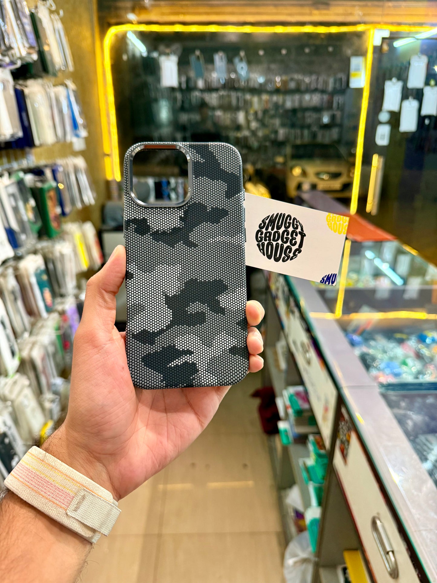 Og HoneyComb Aramid MagSafe Case for Iphone