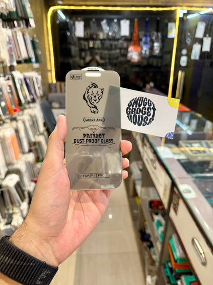 Borderless DustProof Privacy Glass Guard for Iphone