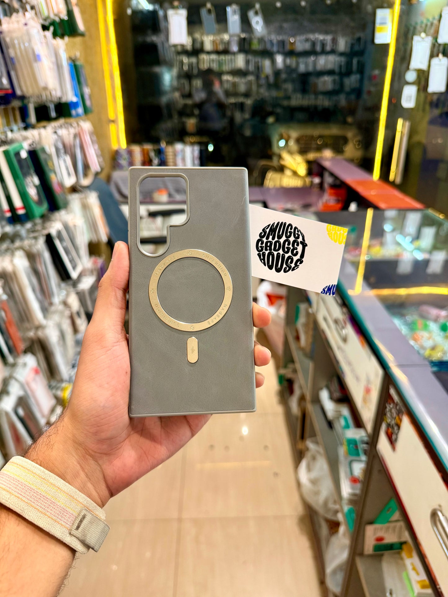 Tronzo Leather Magsafe Case for SAM Galaxy (Og)