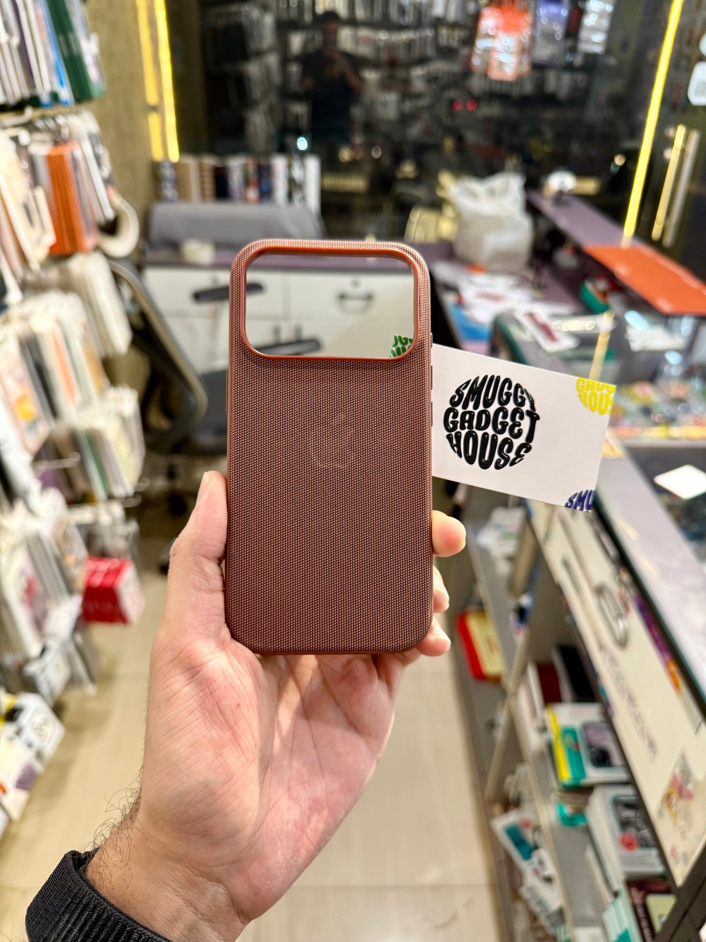 Og Tech Woven Magsafe Case for Iphone (with Camera Button)