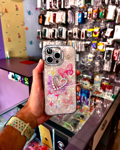 Cute Diamond Case for Iphone (Frosted)