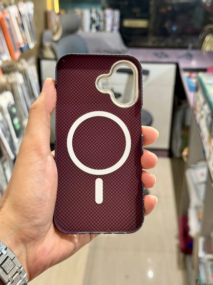 Og Sunset Slim Carbon MagSafe Case for Iphone (Side Cut)