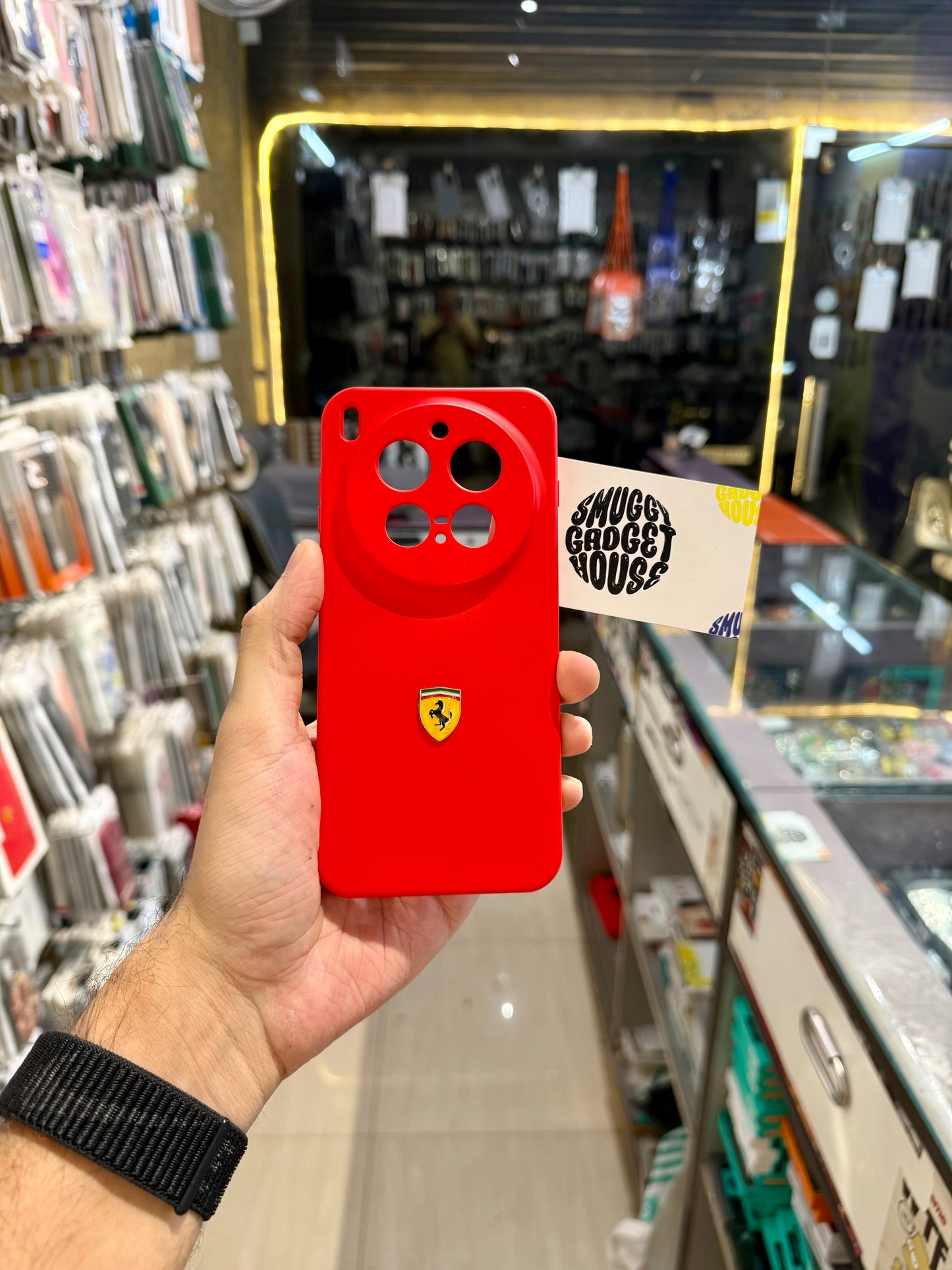 Ferrari Silicone Case for Vivo (Cars)