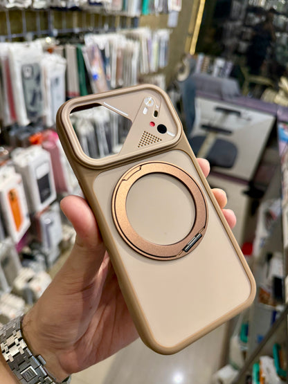 New 360 Rotating Metal Stand Case for Iphone