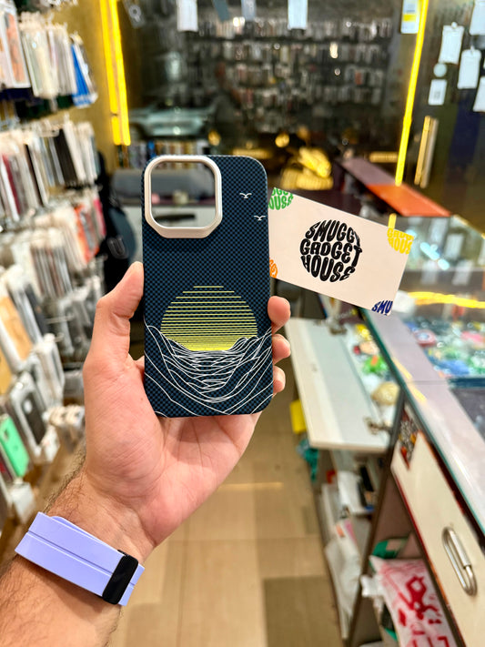 Og Sunset Aramid Fibre MagSafe Case for Iphone (Side Cut)