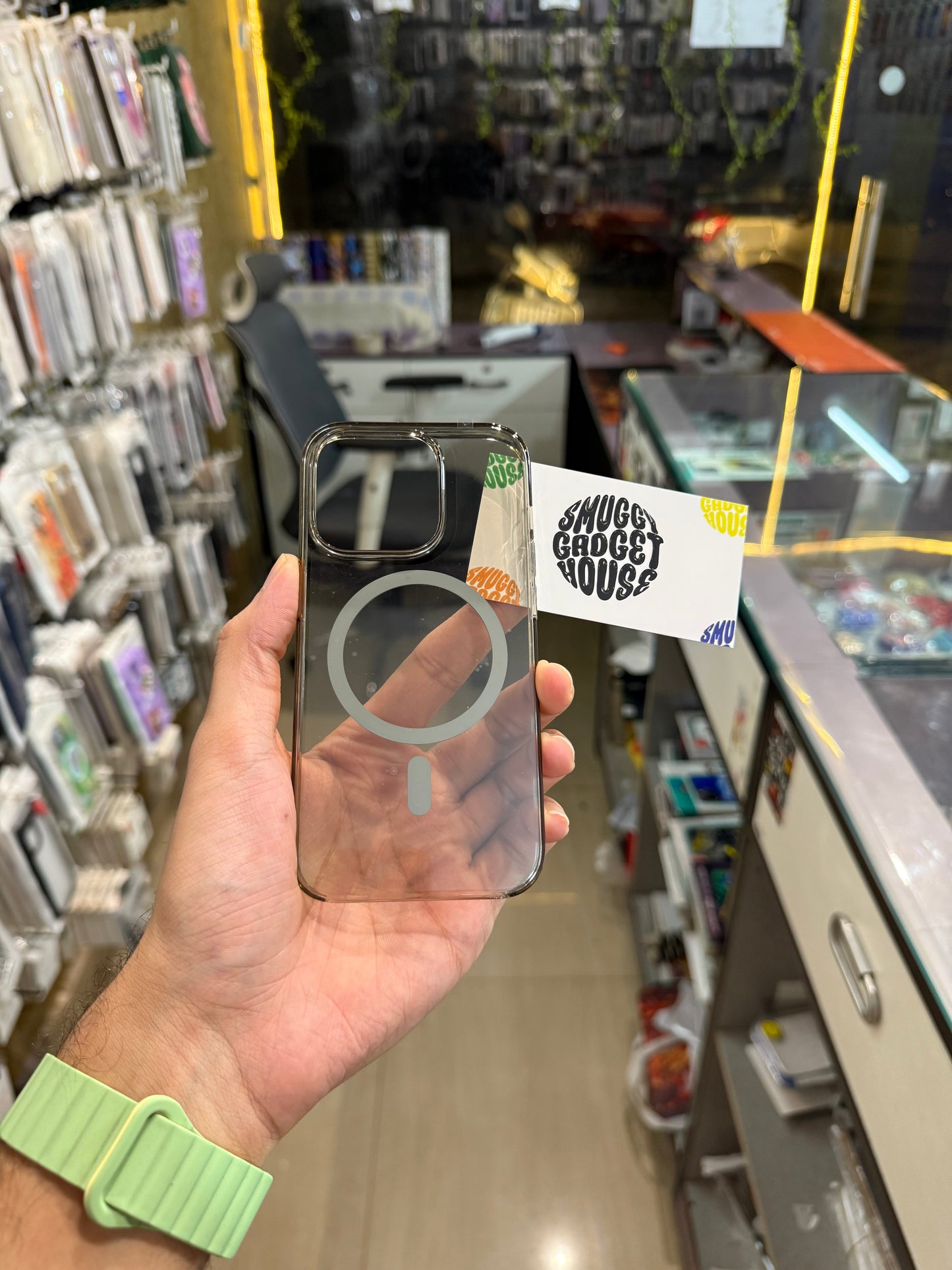 Og PopUp Anti Yellow Magsafe Case for Iphone