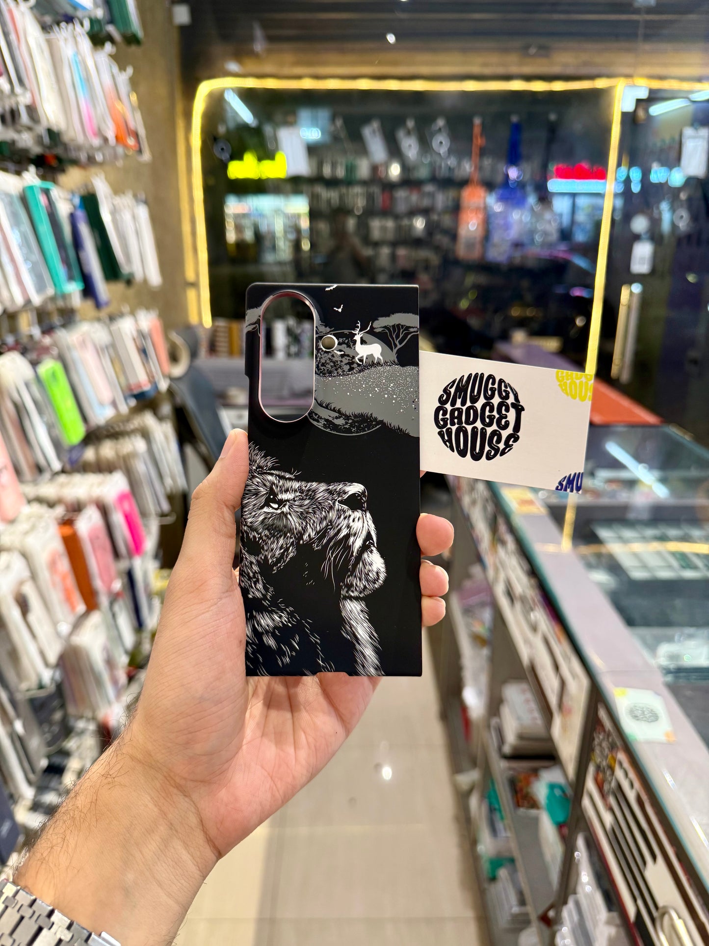 Luxo Lion Carbon MagSafe Case for SAM Galaxy Fold