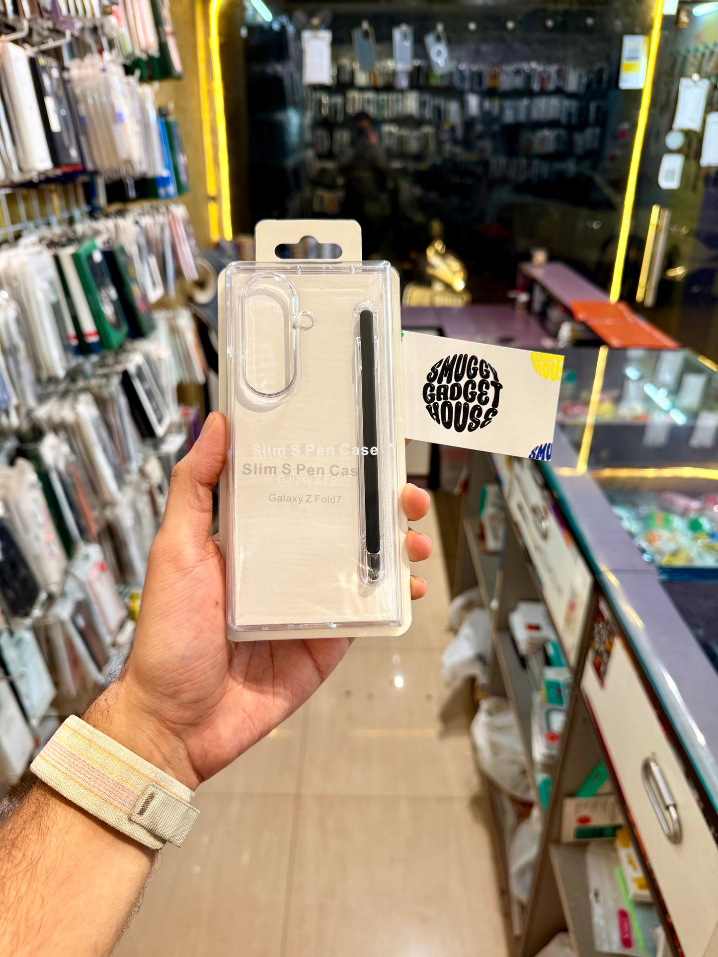 Anti Yellow S Pen Case for Fold