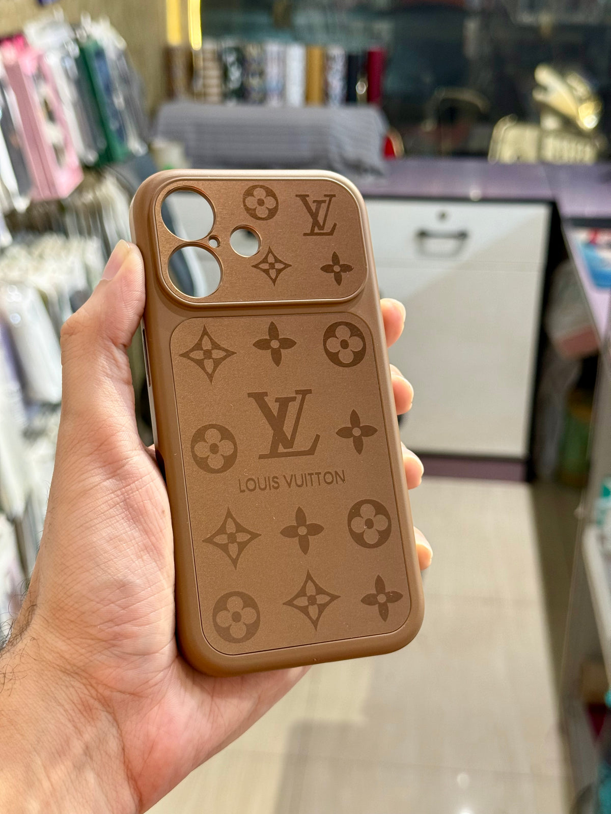 Metal LV Case for Iphone