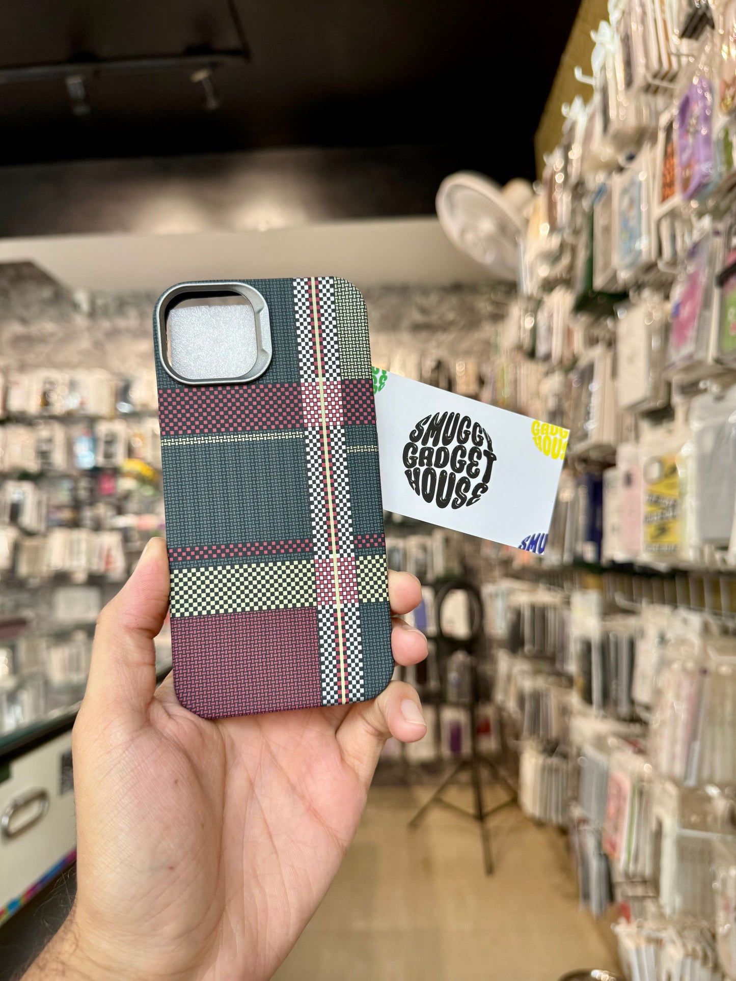 Textured Fibre case for IPhone (LE)