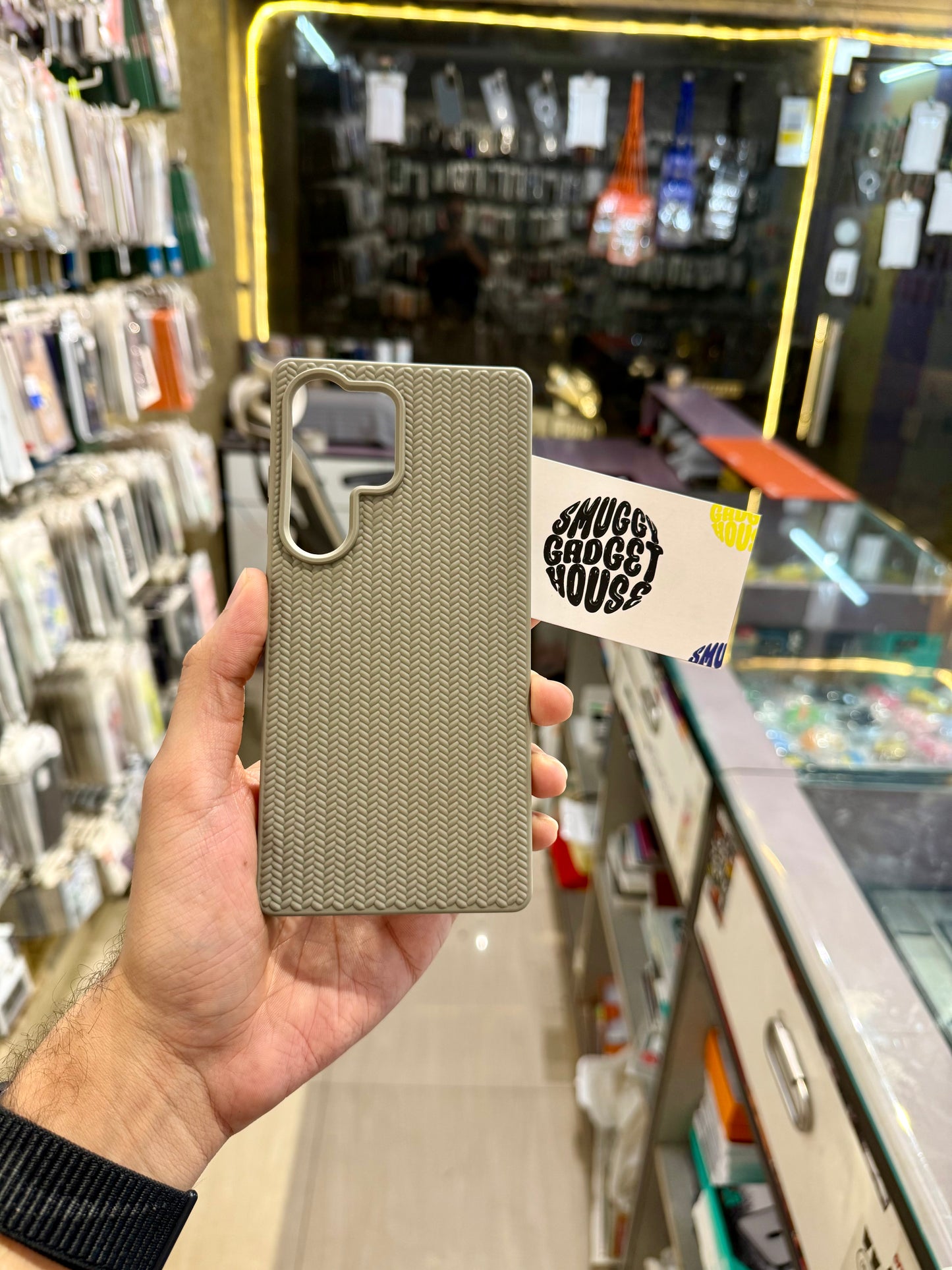 Slim Textured Silicone Case for SAM Galaxy