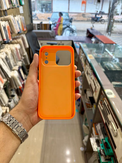 Cosmic Orange Matte MagSafe case for Iphone