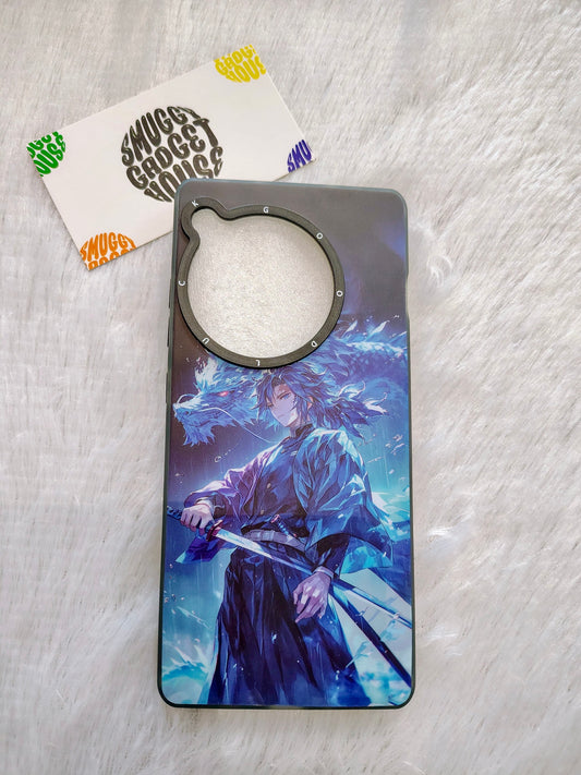 Tanjiro Anime Case for OnePlus (Blue)