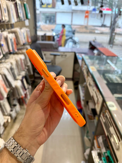 Cosmic Orange Matte MagSafe case for Iphone