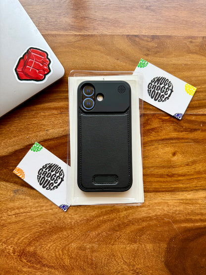 Frameless Leather Magsafe Case for Iphone