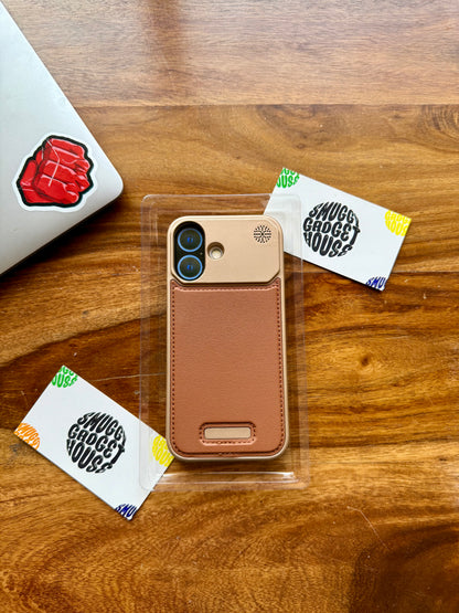 Frameless Leather Magsafe Case for Iphone