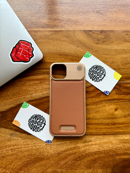 Frameless Leather Magsafe Case for Iphone
