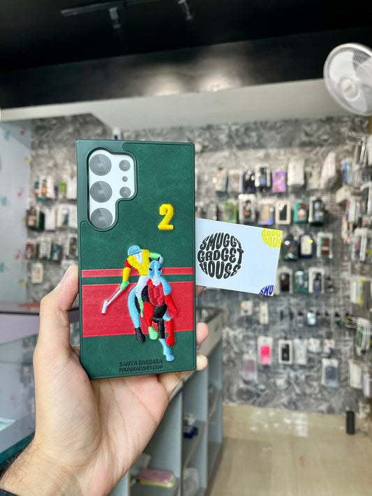 Green Polo Limited Edition Embroidery Case for Samsungg Galaxy
