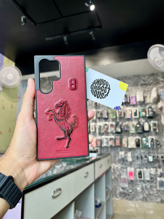Red Horse Limited Edition Embroidry Case for Samsungg