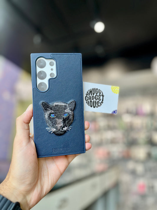 Panther Limited Edition Embroidery Case for Samsungg Galaxy