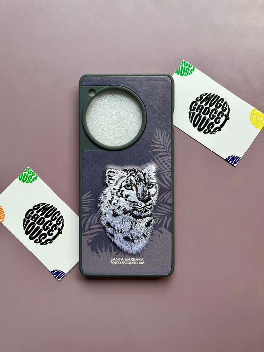 Snow Leopard Limited Edition Embroidery Case for OnePlus