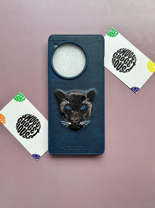 Panther Limited Edition Embroidery Case for OnePlus (Blue)