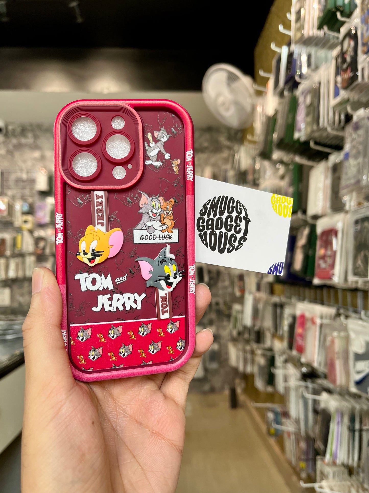 Wine Red T&J Limited Edition Case for Iphone