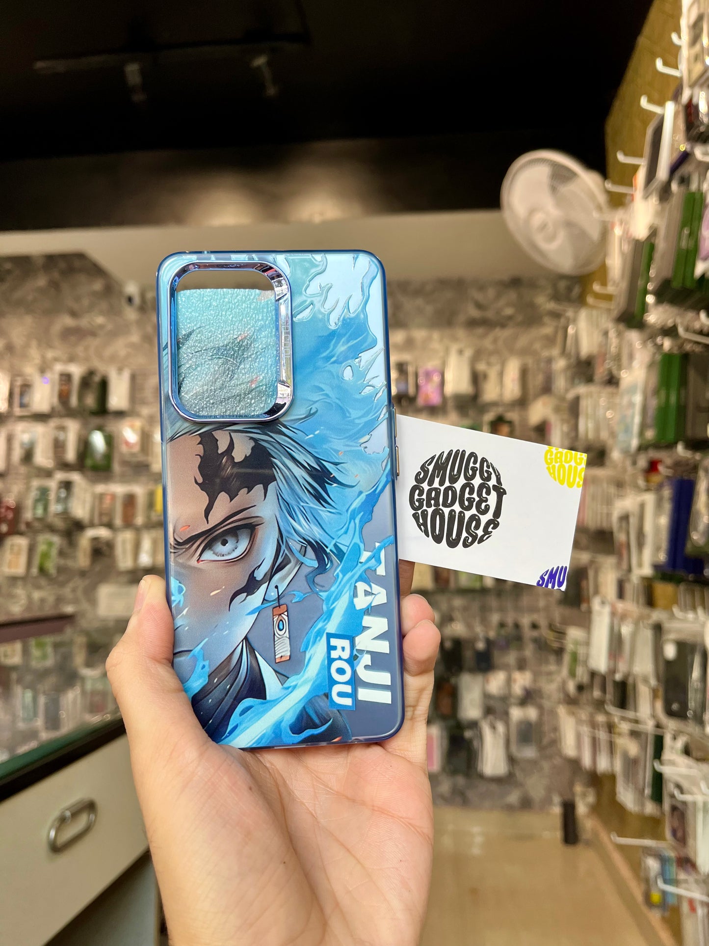 Tanji Rou Limited Edition Anime Case for OnePlus (Blue)