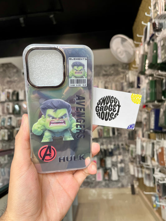 Hulk Avengers Case for IPhone (Green)