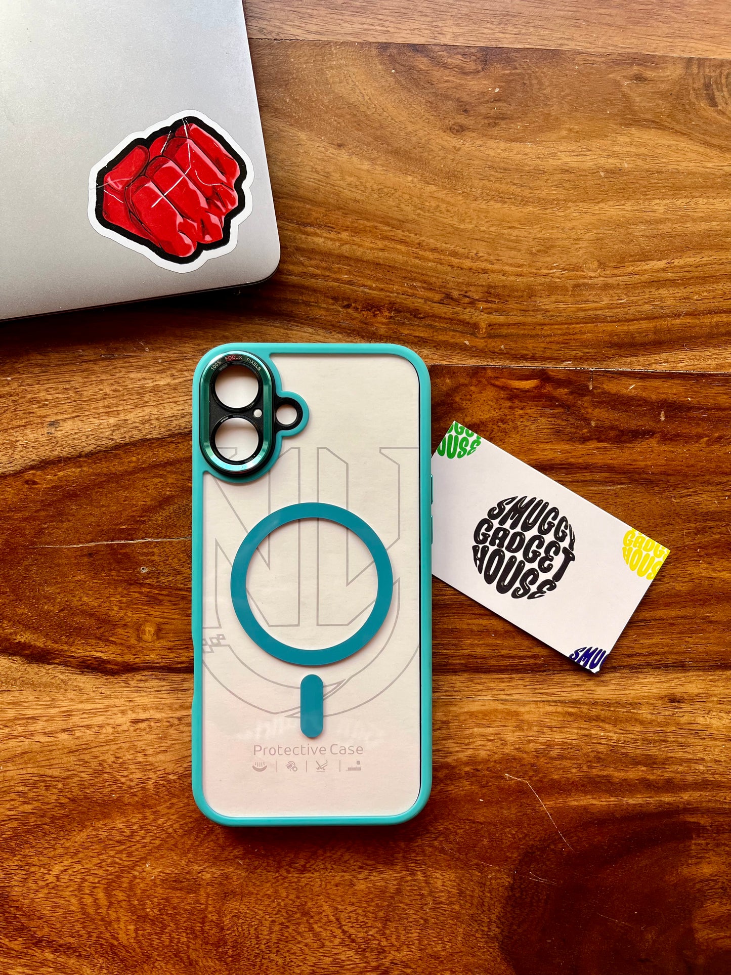 Non Yellow Magsafe Case for Iphone (Camera Protection)