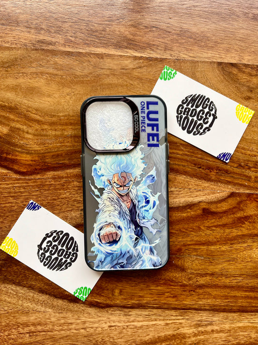 OnePiece Luffy Anime Case for IPhone (Blue)