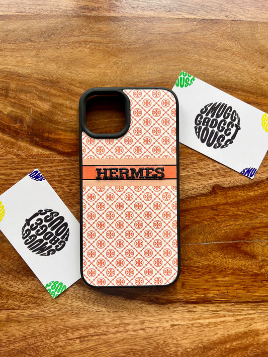 Hermes Limited Edition Embroidery Case for Iphone