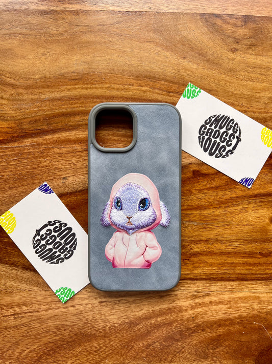 Furry Rabbit Limited Edition Embroidery Case for Iphone