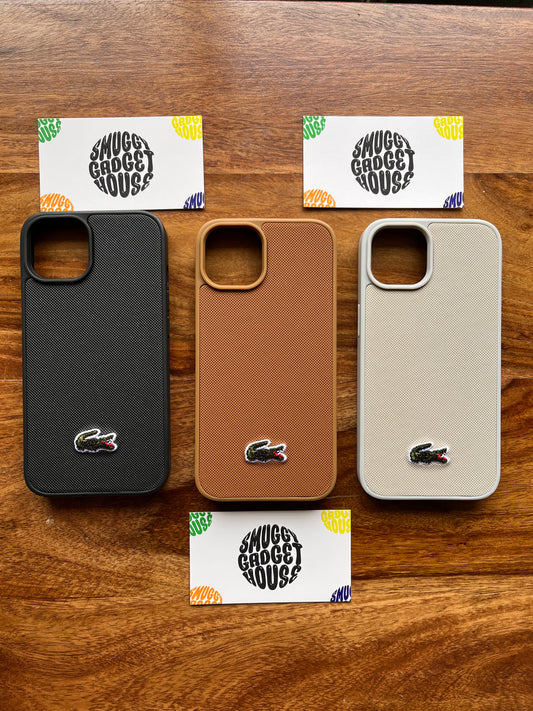 Lacosta Leather case for Iphone (Croc)